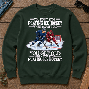 Old Man Don't Stop Ice Hockey - forest-green - CS2D-ForestGreen