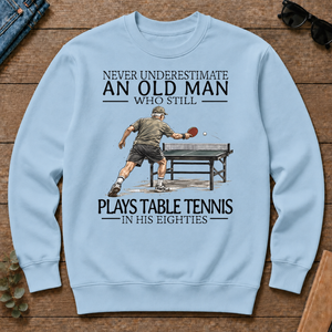An Old Man Who Still Plays Table Tennis In His Eighties - light-blue - CS2D-LightBlue