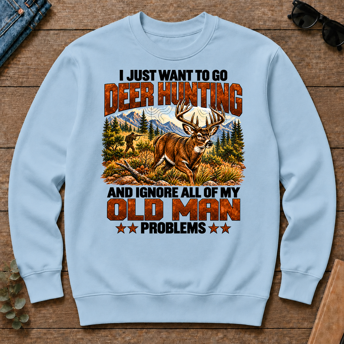 I Just Want To Go Deer Hunting - light-blue - CS2D-LightBlue