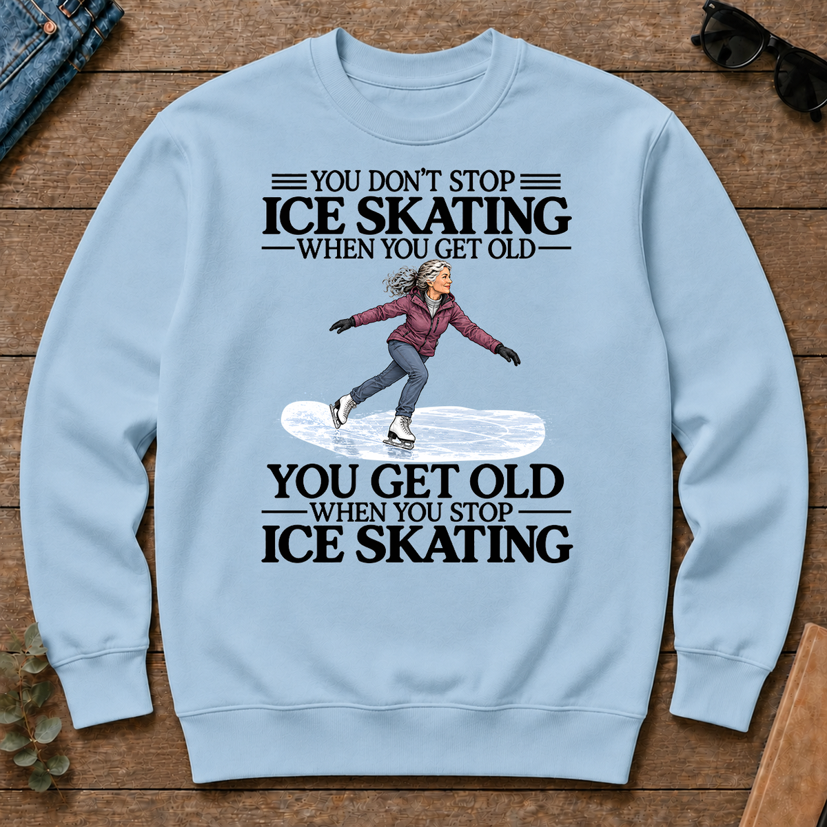 Don't Stop Ice Skating - light-blue - CS2D-LightBlue
