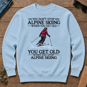 Don't Stop Alpine Skiing Woman - light-blue - CS2D-LightBlue