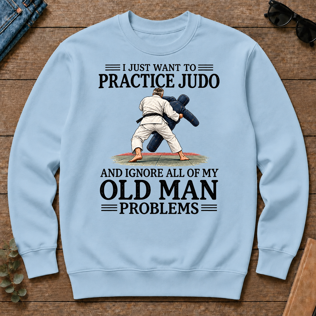 I Just Want To Practice Judo - light-blue - CS2D-LightBlue