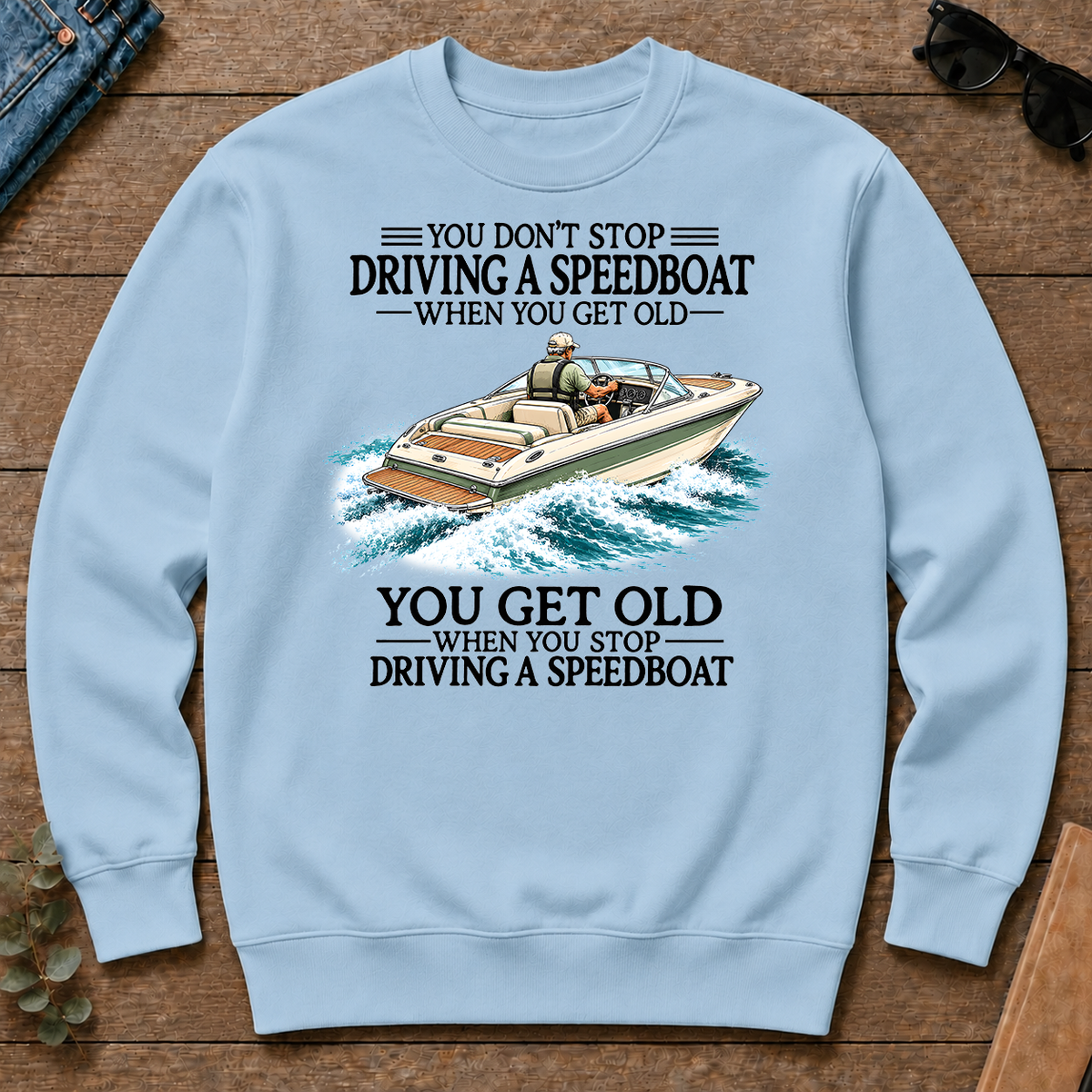 Don't Stop Driving A Speedboat - light-blue - CS2D-LightBlue