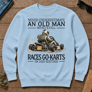 An Old Man Who Still Races Go-Karts In His Sixties - light-blue - CS2D-LightBlue