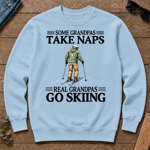 Real Grandpas Go Skiing Vintage - light-blue - CS2D-LightBlue