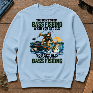 You Don't Stop Bass Fishing When You Get Old - light-blue - CS2D-LightBlue