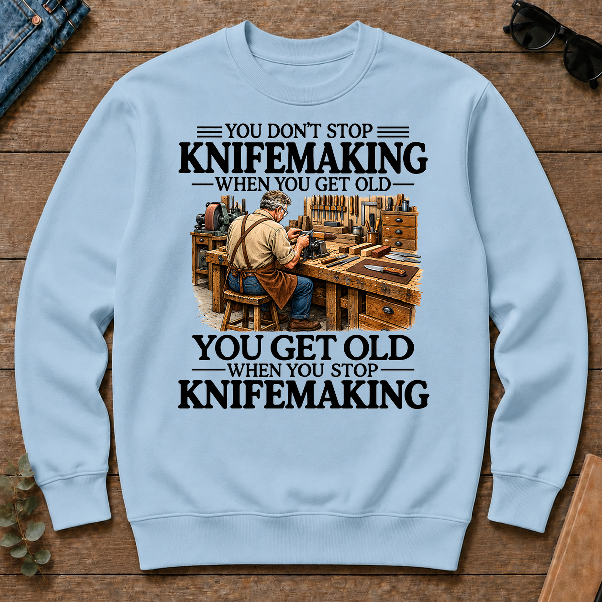Don't Stop Knifemaking - light-blue - CS2D-LightBlue