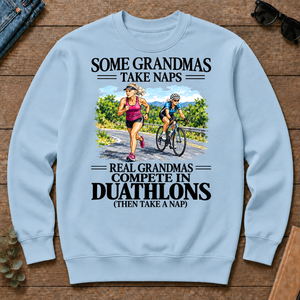 Real Grandmas Compete In Duathlons - light-blue - CS2D-LightBlue