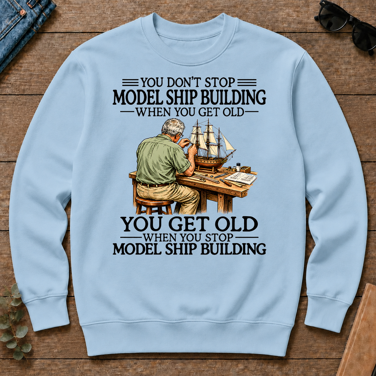 Don't Stop Model Ship Building - light-blue - CS2D-LightBlue