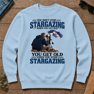 Stargazing You Get Old When You Stop - light-blue - CS2D-LightBlue