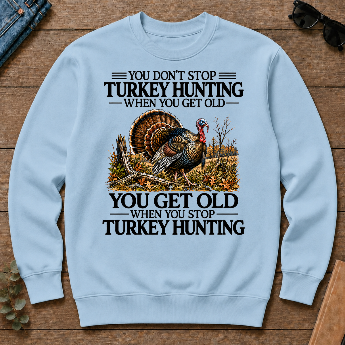 Don't Stop Turkey Hunting - light-blue - CS2D-LightBlue