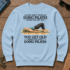 Don't Stop Doing Pilates Woman - light-blue - CS2D-LightBlue