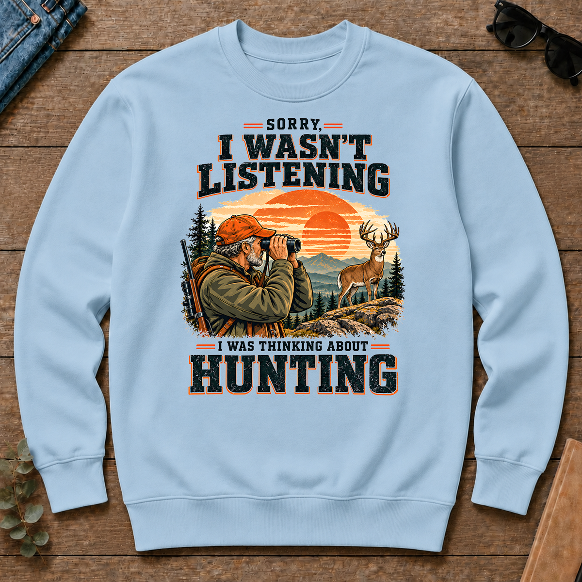 I Was Thinking About Hunting - light-blue - CS2D-LightBlue