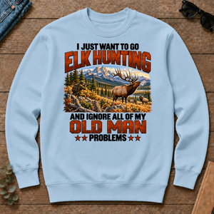 I Just Want To Go Elk Hunting - light-blue - CS2D-LightBlue