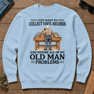 I Just Want To Collect Vinyl Records - light-blue - CS2D-LightBlue