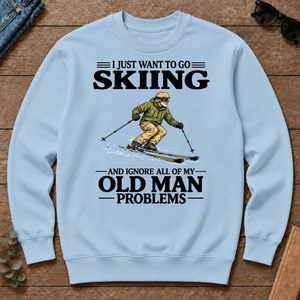 I Just Want To Go Skiing - light-blue - CS2D-LightBlue