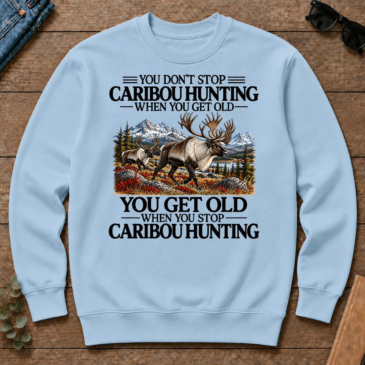 Don't Stop Caribou Hunting - light-blue - CS2D-LightBlue