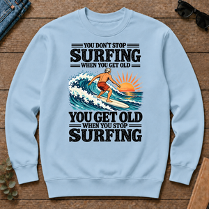 You Get Old When You Stop Surfing - light-blue - CS2D-LightBlue