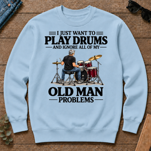 I Just Want To Play Drums - light-blue - CS2D-LightBlue