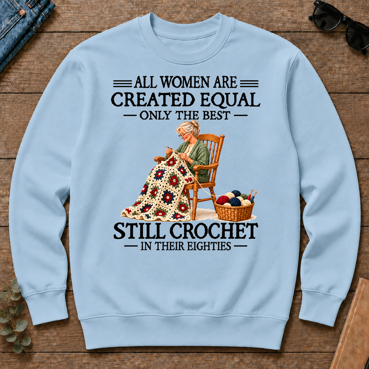 Still Crochet 80S - light-blue - CS2D-LightBlue