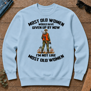 Hunting I'm Not Like Most Old Women - light-blue - CS2D-LightBlue