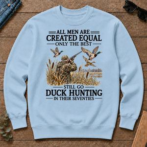 All Men Are Created Equal Only The Best Still Go Duck Hunting - light-blue - CS2D-LightBlue