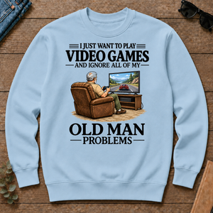 I Just Want To Play Video Games - light-blue - CS2D-LightBlue