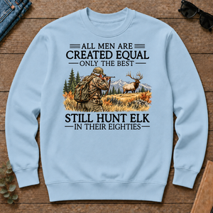 All Men Are Created Equal Elk Hunting 80s - light-blue - CS2D-LightBlue