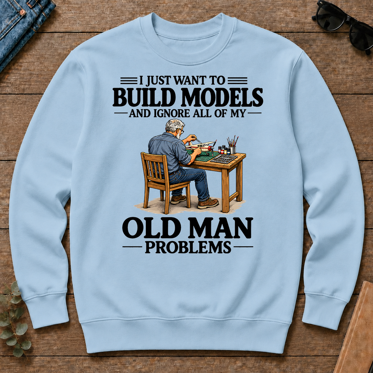 I Just Want To Build Models - light-blue - CS2D-LightBlue
