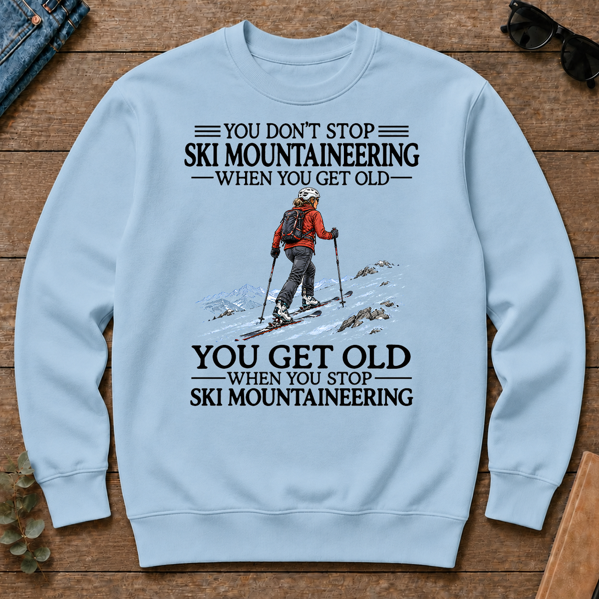 Don't Stop Ski Mountaineering Woman - light-blue - CS2D-LightBlue