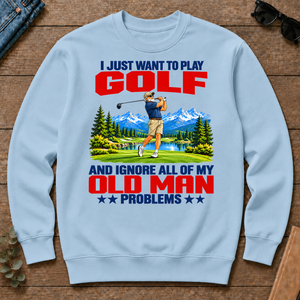 I Just Want To Play Golf - light-blue - CS2D-LightBlue
