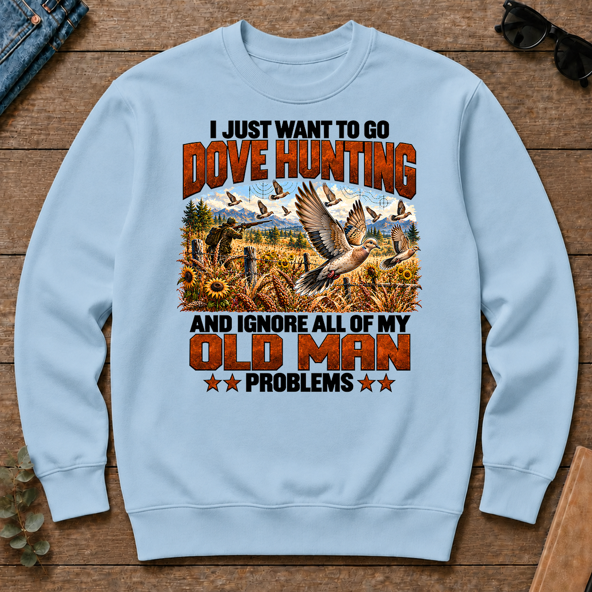 I Just Want To Dove Hunting - light-blue - CS2D-LightBlue
