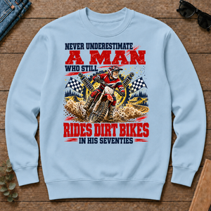 A Man Still Goes Rides Dirt Bikes In His 70s - light-blue - CS2D-LightBlue