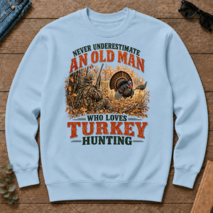 An Old Man Loves Turkey Hunting - light-blue - CS2D-LightBlue