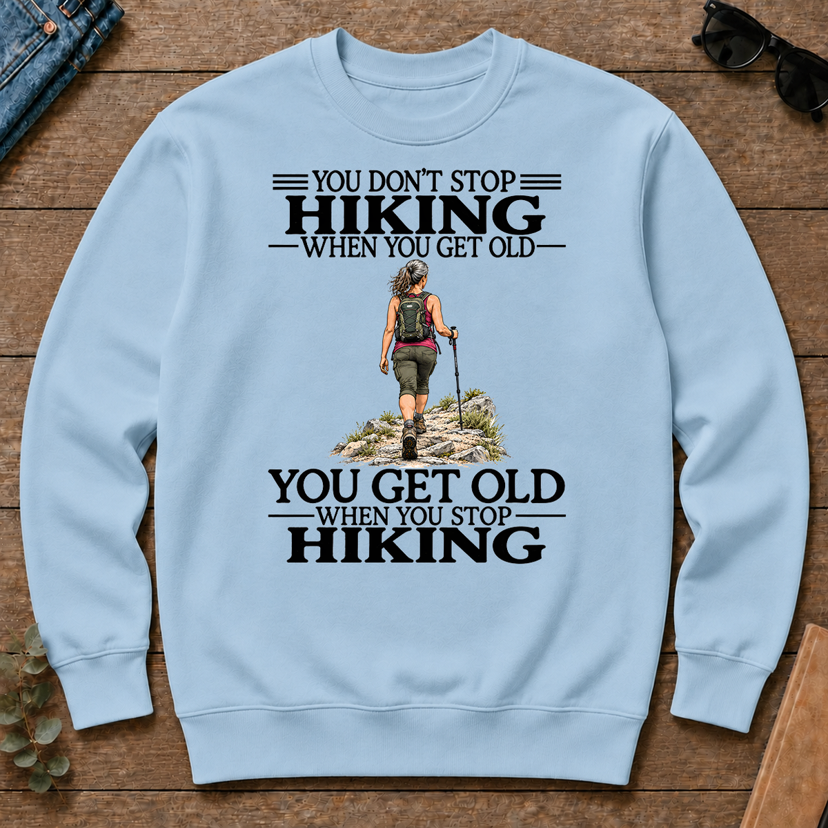 Don't Stop Hiking - light-blue - CS2D-LightBlue