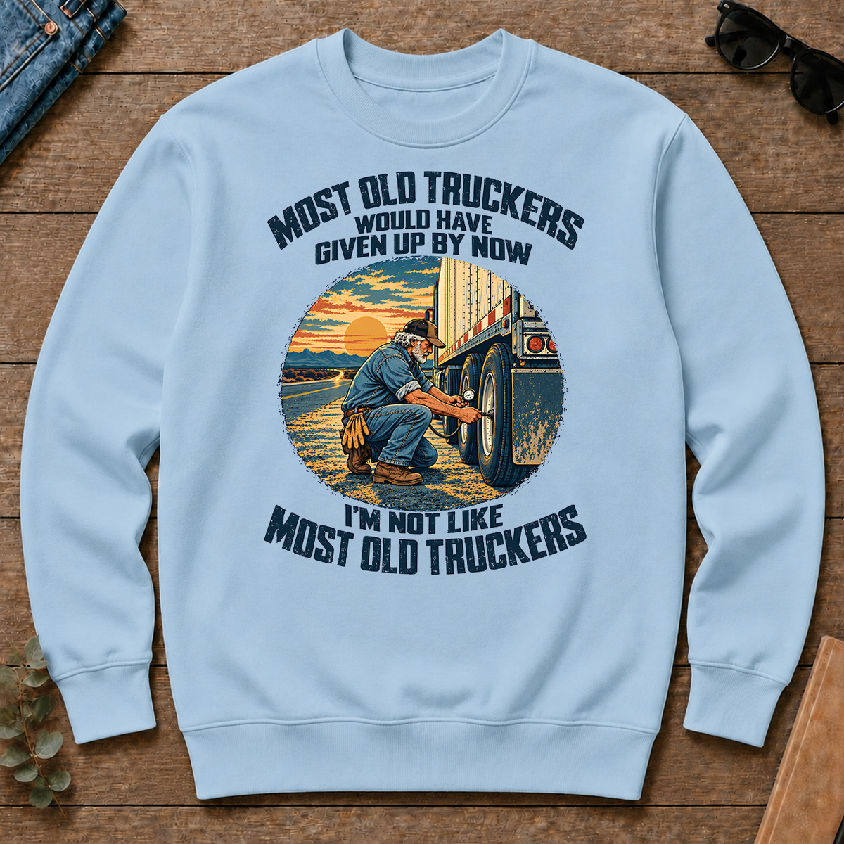 Most Old Truckers Would Have Given Up By Now - light-blue - CS2D-LightBlue