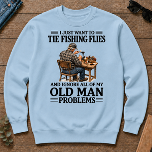 I Just Want To Tie Fishing Flies - light-blue - CS2D-LightBlue