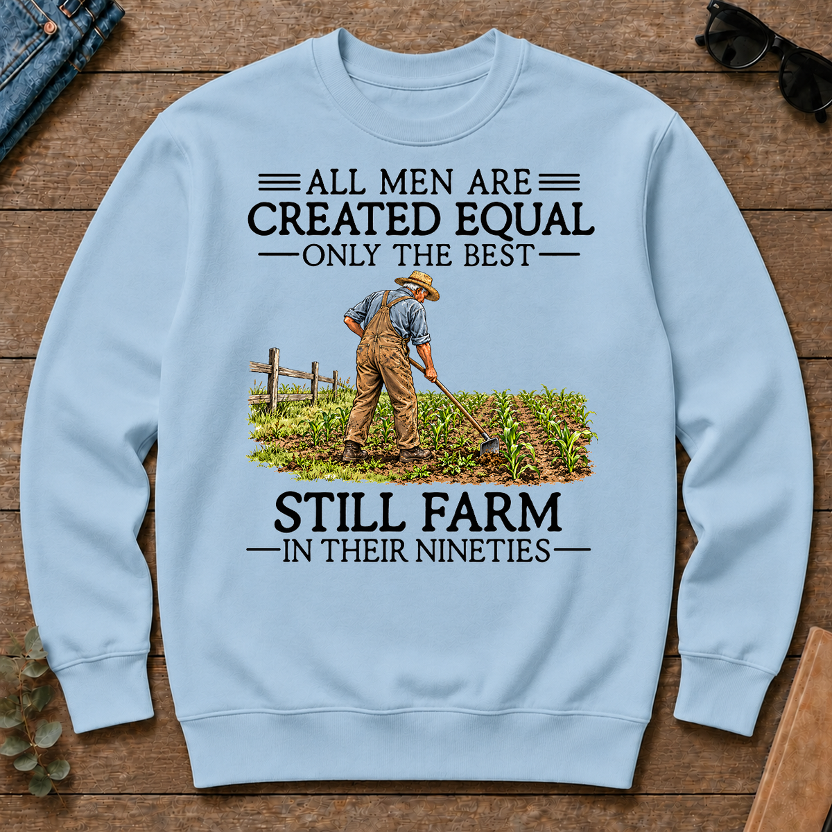 All Men Are Created Equal Only The Best Still Farm 90s - light-blue - CS2D-LightBlue