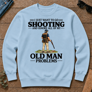 I Just Want To Go Shooting Vintage - light-blue - CS2D-LightBlue