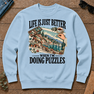 Life Is Just Better When I'm Doing Puzzles - light-blue - CS2D-LightBlue