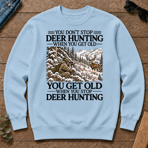 Don't Stop Mule Deer Hunting Snow - light-blue - CS2D-LightBlue