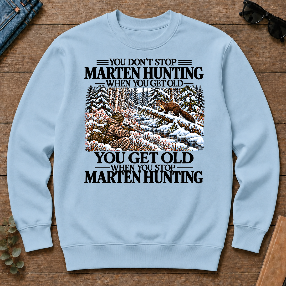 Don't Stop Marten Hunting Snow - light-blue - CS2D-LightBlue