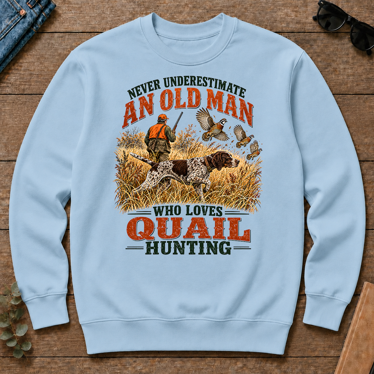 An Old Man Loves Quail Hunting - light-blue - CS2D-LightBlue