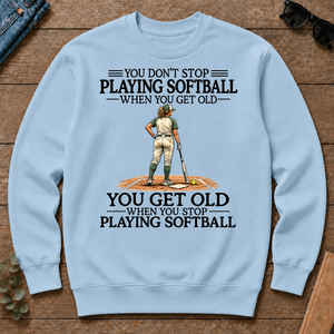 Don't Stop Playing Softball - light-blue - CS2D-LightBlue
