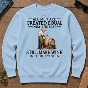 All Men Are Created Equal Only The Best Still Make Wine 70s - light-blue - CS2D-LightBlue