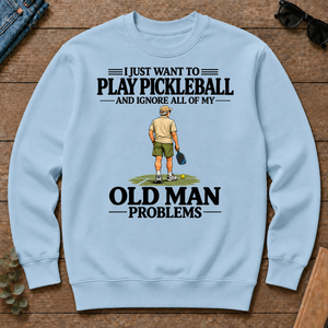 I Just Want To Play Pickleball Vintage - light-blue - CS2D-LightBlue