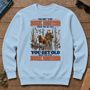 You Get Old When You Stop Duck Hunting With Chesapeake - light-blue - CS2D-LightBlue