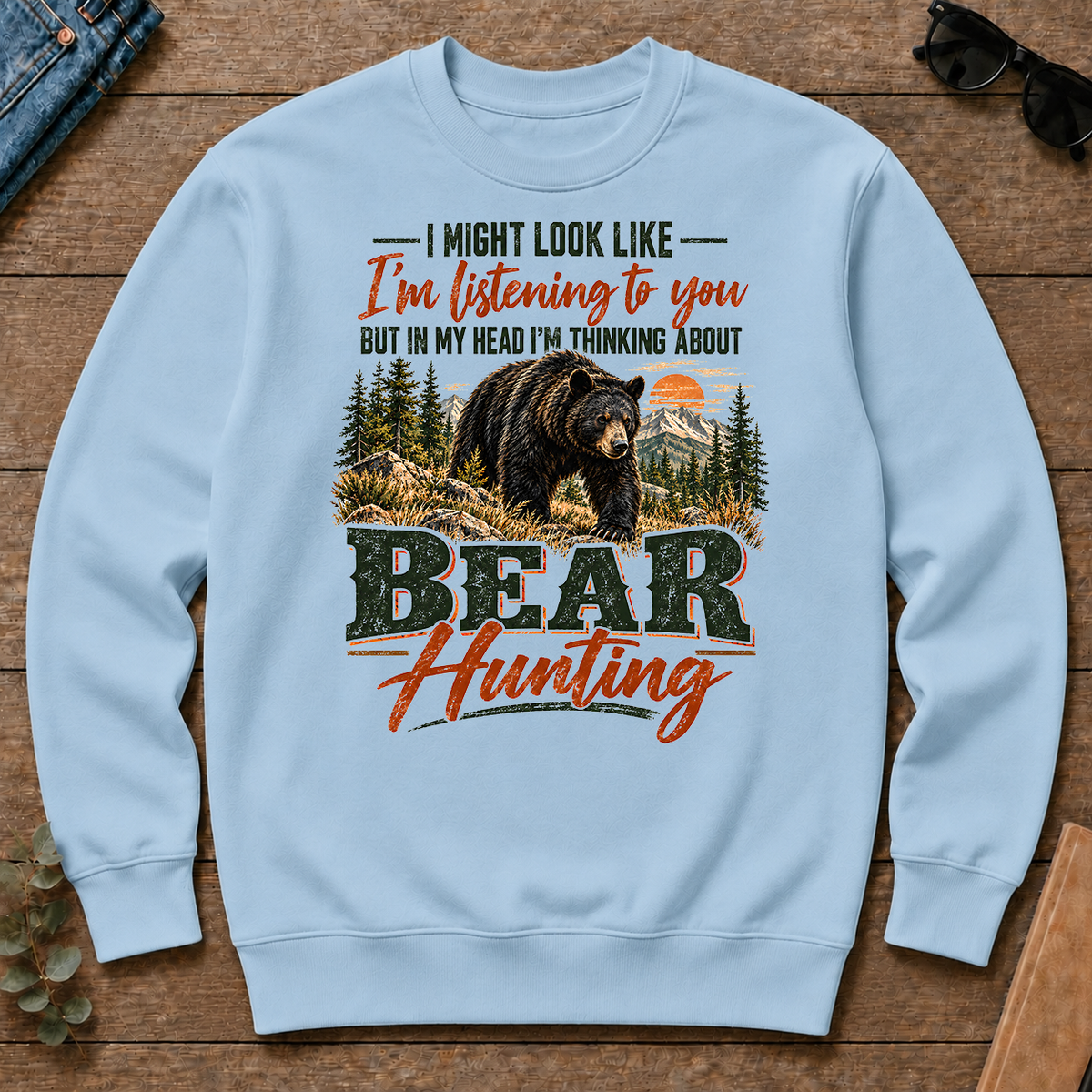 I'm Thinking About Bear Hunting - light-blue - CS2D-LightBlue