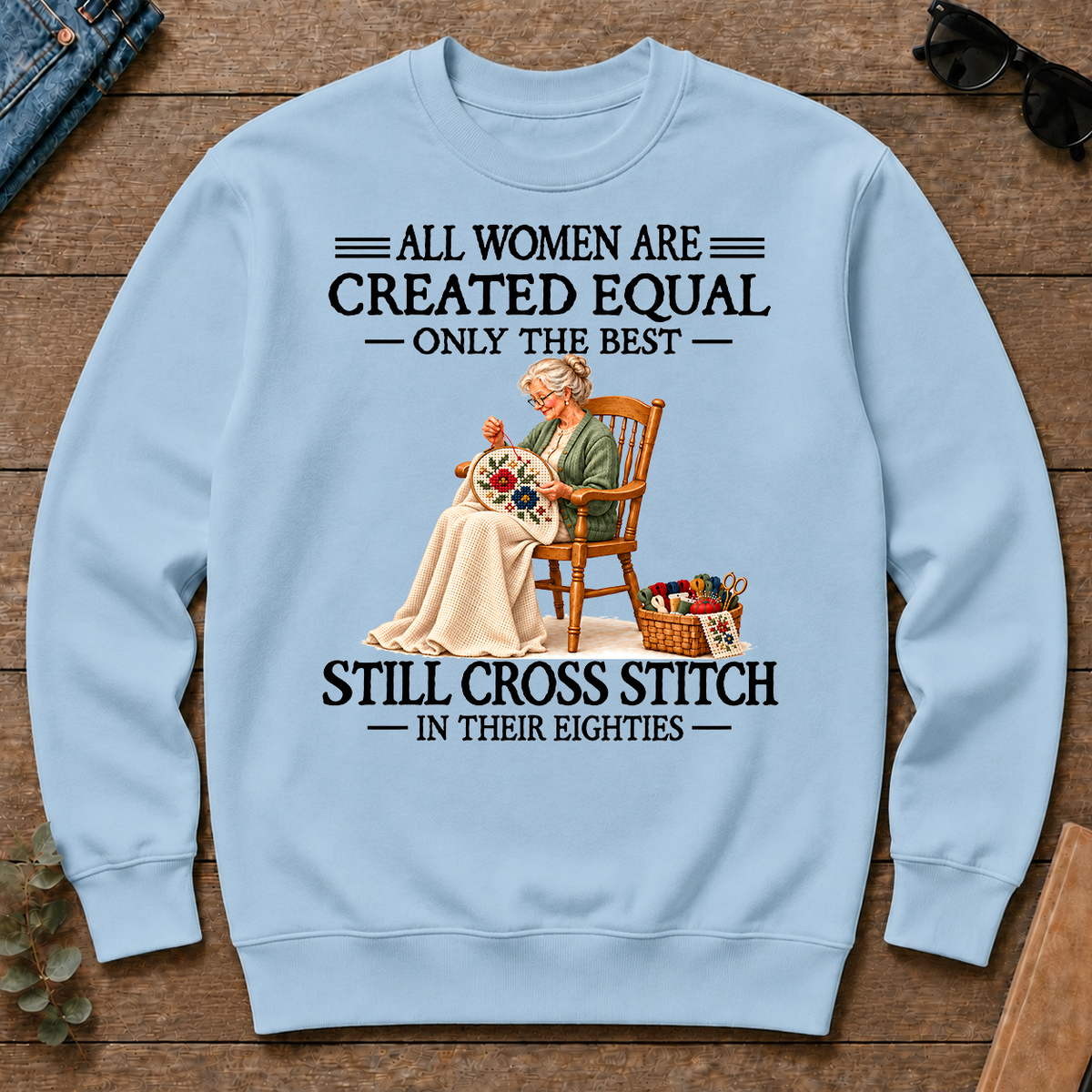 Still Cross Stitch 80S - light-blue - CS2D-LightBlue