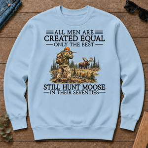 All Men Are Created Equal Moose Hunting 70s - light-blue - CS2D-LightBlue